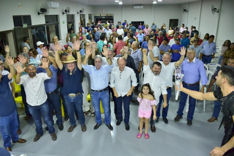 Em Fátima do Sul, Carlos Bernardo acompanha André Puccinelli em reuniões