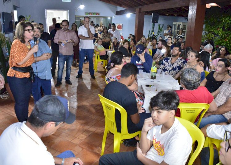 Bela, Marcelo Barros e amigos recebem Carlos Bernardo em Dourados