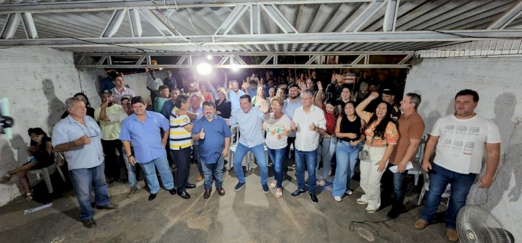 MDB recebe Carlos Bernardo em Miranda