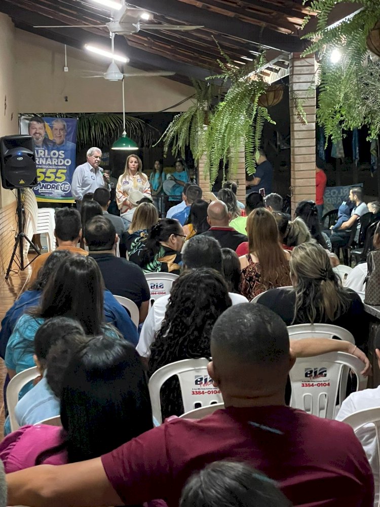 André Puccinelli fala de compromisso de Carlos Bernardo com a educação