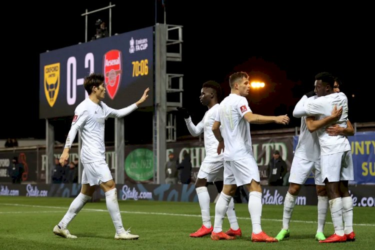 Arsenal goleia Oxford na Copa da Inglaterra e pegará Manchester City