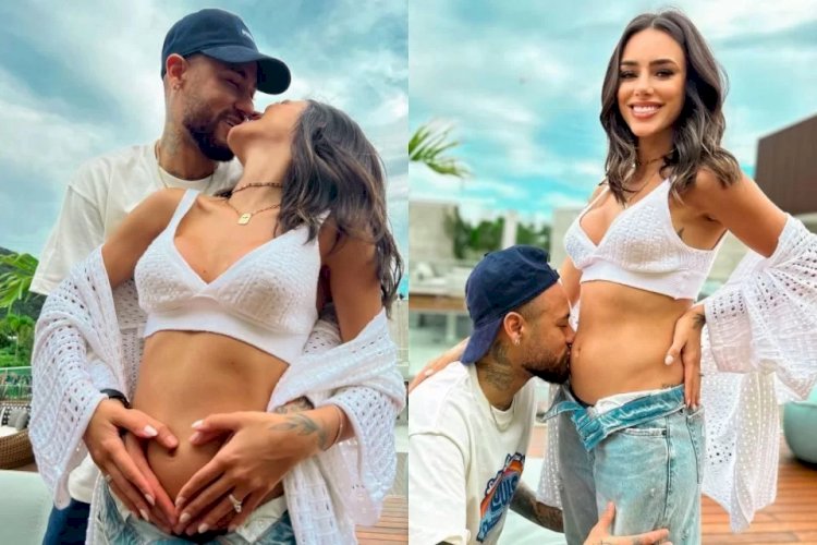 “Sonhamos com a sua vida”, dizem Neymar e Bruna Biancardi sobre bebê