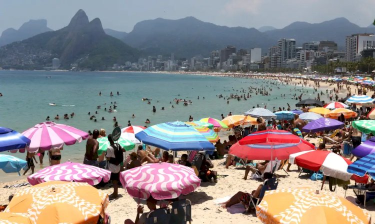 Rio tem sensação térmica de mais de 52 graus às 8h da manhã