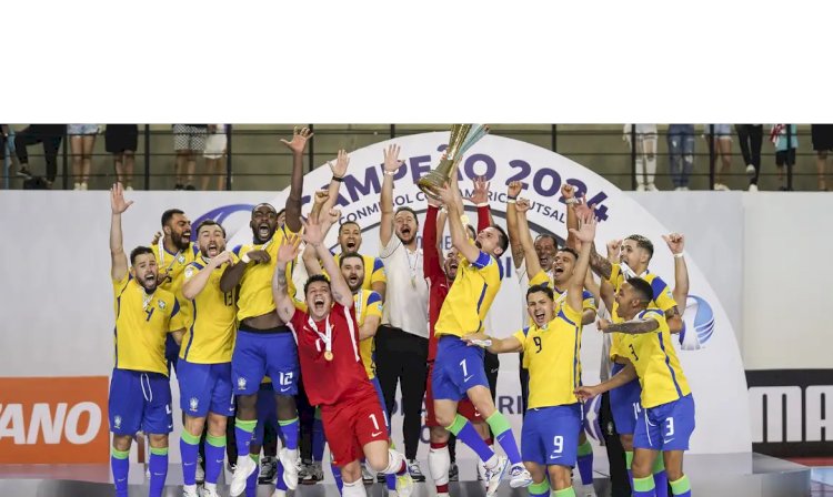 Brasil supera Argentina e conquista Copa América de futsal