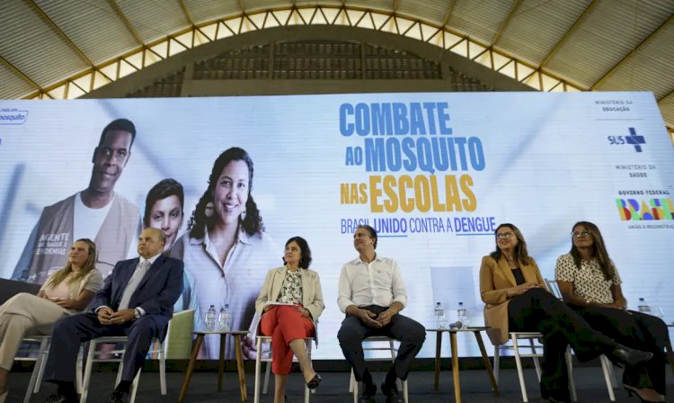 Governo quer mobilizar 25 milhões de estudantes para combater a dengue