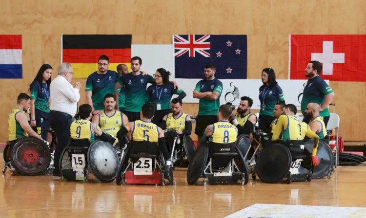 Brasil fica fora da Paralimpíada de Paris no rugby em cadeira de rodas