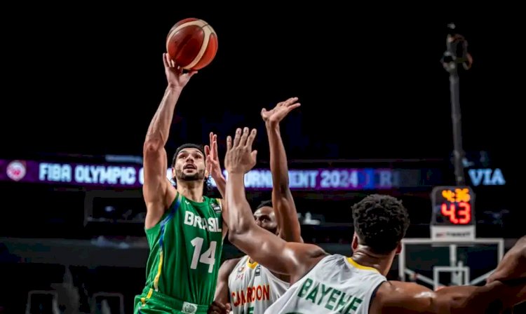 Brasil perde para Camarões, mas avança no Pré-Olímpico de Basquete